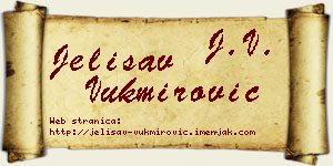 Jelisav Vukmirović vizit kartica